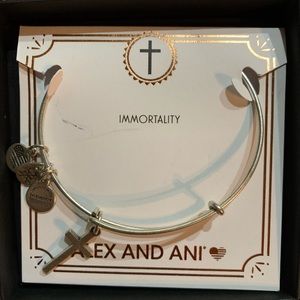 Alex and Ani cross bracelet